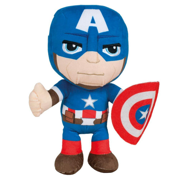 Marvel Avengers Captain America Kuscheltier - 30 cm Plüschtier Stofftier - Tinisu