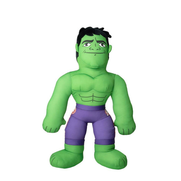 Marvel Avengers Hulk Kuscheltier - 38 cm Plüschtier mit Sound Stofftier - Tinisu