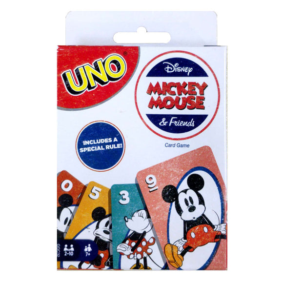Disney Micky Maus UNO Kartenspiel / Karten / Cards - Mickey Mouse & Friends - Tinisu