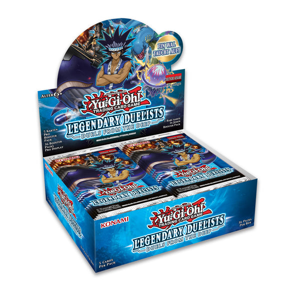 Yu-Gi-Oh Legendary Duelists 9 Duels from the Deep Booster TCG Display (36) DE - Tinisu