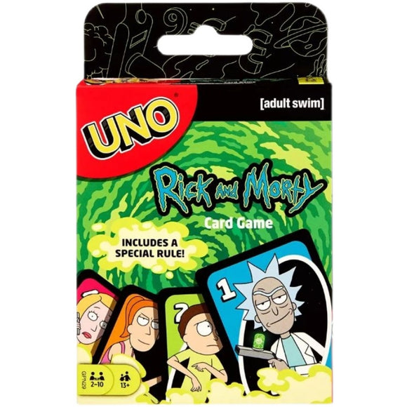 Rick and Morty UNO Kartenspiel / Karten / Cards - Tinisu