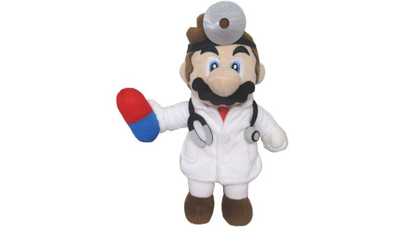 Super Mario Doctor Mario Kuscheltier - 23 cm Plüschtier - Tinisu