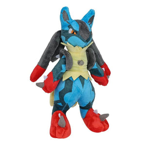 Mega Lucario Pokemon Kuscheltier - 25 cm Plüschtier Stofftier