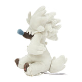 Pokemon Coiffwaff (Zottelform) Kuscheltier - 16,5 cm Plüschtier Furfrou (Natural Form)