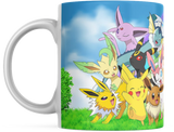 Pokemon Tasse Evoli Nachtara Feelinara Kaffeetasse 325ml Mug Cup Geschenk