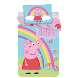 Peppa Pig Wutz Kinder-Bettwäsche Mickey 100 x 135 cm - weiche Baumwolle