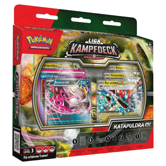 Pokemon Karten TCG Liga-Kampfdeck Katapuldra ex Kollektion (deutsch)
