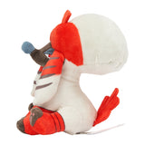 Pokemon Coiffwaff Kuscheltier - 16 cm Plüschtier Furfrou (Kabuki Trim)