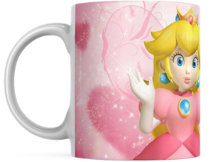 Peach Tasse Super Mario Kaffeetasse 325ml Mug Cup Geschenk