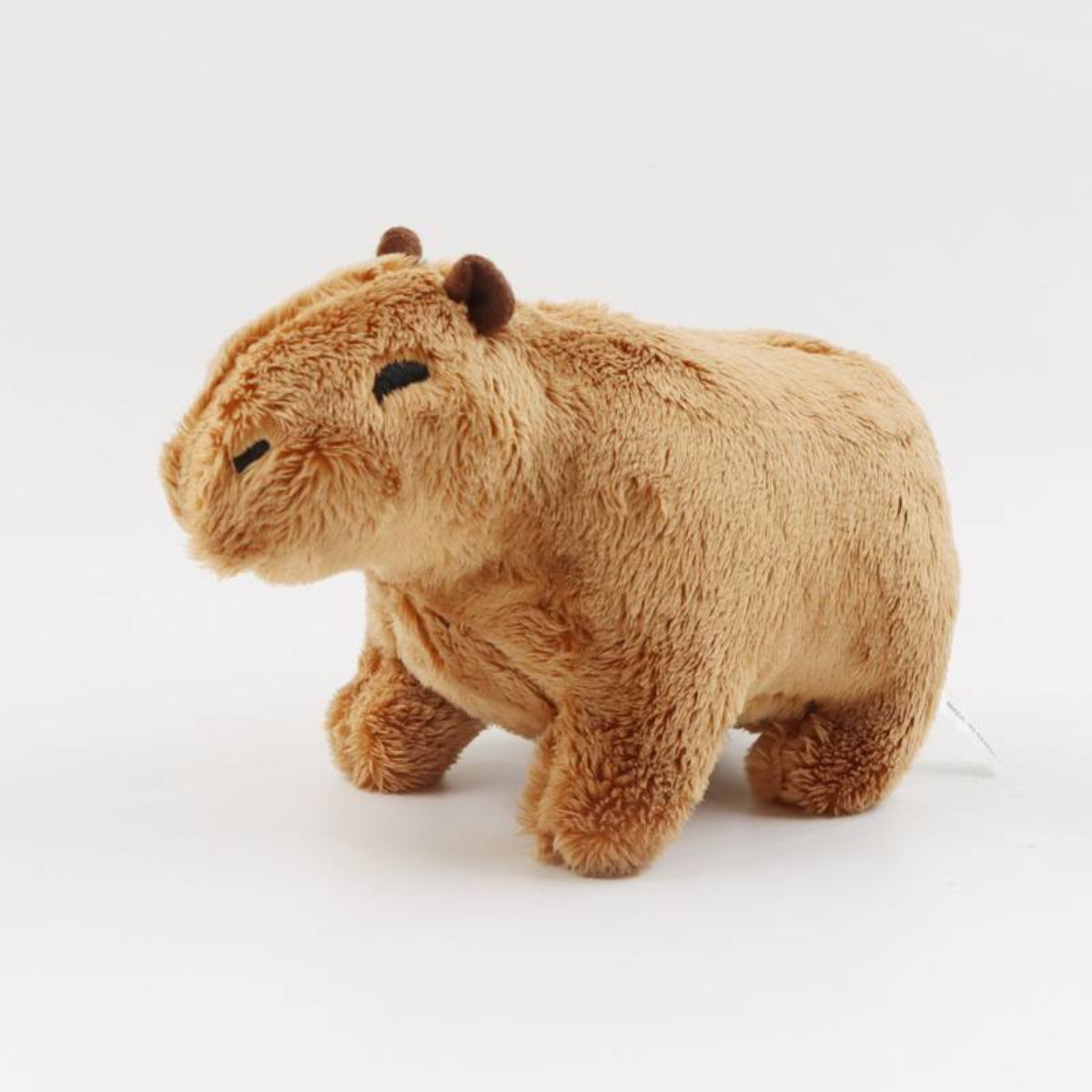 Capybara Kuscheltier 25 Cm – Mit Kleidung & Tasche, Braun, Weich, Waschbar, Für Kinder