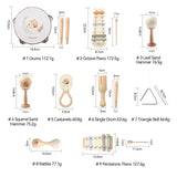 Beliebtes Montessori Holz-Musikinstrument-Set „Eichhörnchen“ – Musikspielzeug für Babys & Kinder | Verschiedene Instrumente, CE-zertifiziert