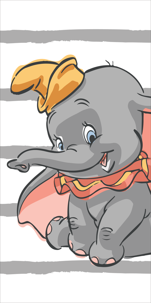 Dumbo Disney Handtuch Strand Badetuch 70x140cm