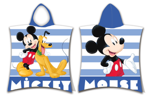 Micky Maus Kinder Poncho weich kuschelig 50 x 110 cm Kuscheldecke