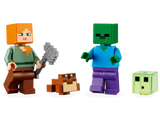 LEGO Minecraft 21240 Das Sumpfabenteuer