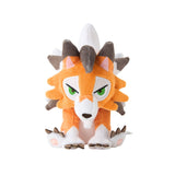 Pokemon Wolwerock (Zwielichtform) Kuscheltier - 17 cm Plüschtier Lycanroc (Dusk Form)