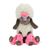 Pokemon Coiffwaff Kuscheltier - 16 cm Plüschtier Furfrou (Heart Trim)