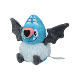 Pokemon Fletiamo Kuscheltier - 14 cm Plüschtier Swoobat