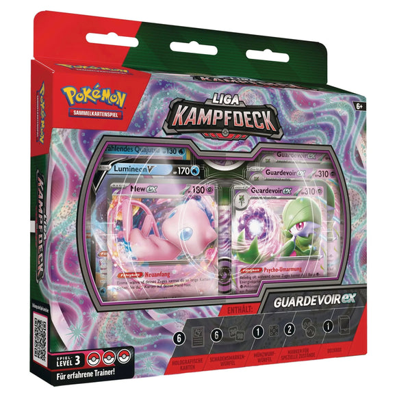 Pokemon Karten TCG Liga-Kampfdeck Guardevoir ex Kollektion (deutsch)
