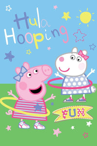 Peppa Pig Fleecedecke Kuscheldecke 100 x 150 cm weiche Decke