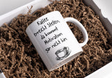 Tasse "Kaffee kommt an Stellen, da kommt Motivation gar nicht hin" Lustig Arbeit Kaffee Büro Geschenk