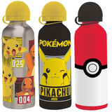 Pokemon Aluminium Flasche 500ml Schule Sport