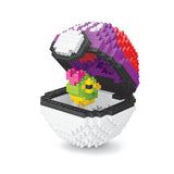 Pokemon Raupy mit Pokeball LNO Micro-Bricks Figur Caterpie