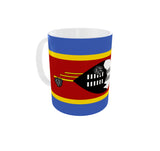 Eswatini Tasse Flagge Pot Kaffeetasse National Becher Kaffee Cup Büro Tee