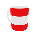 Kaffeetasse Österreich Pot Flagge Kaffee Tasse Becher AU Coffeecup Büro Tee