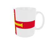 Guernsey Kaffeetasse Flagge Pot Kaffee Tasse Becher Coffeecup Büro Mug Tee