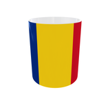 Rumänien Kaffeetasse Flagge Pot Kaffee Tasse Becher RUM Coffeecup Büro Tee