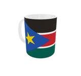 Südsudan Tasse Flagge Pot Afrika Kaffeetasse National Becher Kaffee Cup Büro Tee