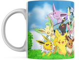 Pokemon Tasse Evoli Nachtara Feelinara Kaffeetasse 325ml Mug Cup Geschenk