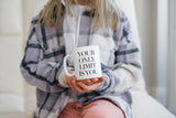 Tasse Motivation "Your Only Limit Is You" Arbeit Kaffee Büro Geschenk