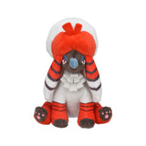 Pokemon Coiffwaff Kuscheltier - 16 cm Plüschtier Furfrou (Kabuki Trim)
