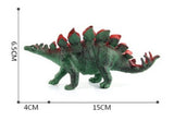 Dinosaurier Figur Stegosaurus Dino Hartplastik 15cm Actionfigur