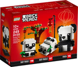 LEGO 40443 Brick Headz Pandas fürs chinesische Neujahrsfest