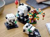 LEGO 40443 Brick Headz Pandas fürs chinesische Neujahrsfest