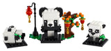 LEGO 40443 Brick Headz Pandas fürs chinesische Neujahrsfest