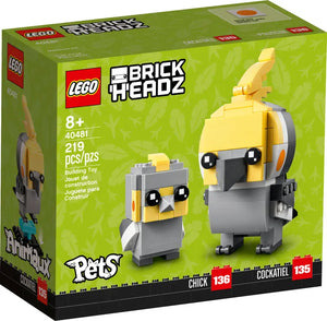 LEGO Brick Headz 40481 Nymphensittich