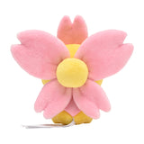 Pokemon Kinoso (Sonnenform) Kuscheltier - 13 cm Plüschtier Cherrim (Sunshine Form)