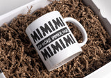 Lustige Kaffeetasse "Mimimi ich höre immer nur Mimimi" Frühstück Morgen Arbeit Tasse Büro Geschenk