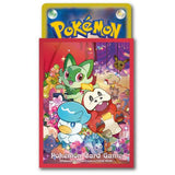 Pokemon TCG Karten 64 Premium Hüllen Sleeves Kwaks Felori Krokel