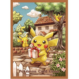 Pokemon Karten Hüllen Premium 64x Pikachu Sleeves TCG