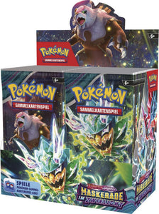 Pokemon Sammelkarten Karmesin & Purpur Maskerade im Zwielicht TCG Karten Box Display DE