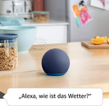Amazon Echo Dot 5. Generation Tiefseeblau Smart Speaker mit Alexa