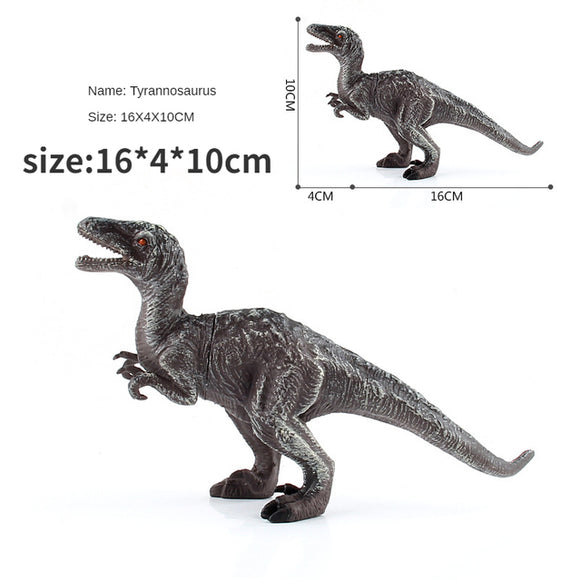 Dinosaurier Figur Velociraptor Dino Hartplastik 16cm Actionfigur Raptor