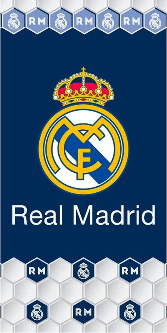 Real Madrid Handtuch Strand Fußball Badetuch 70x140cm