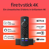 Amazon Fire TV Stick 4K mit Alexa-Sprachfernbedienung (mit TV-Steuerungstasten)