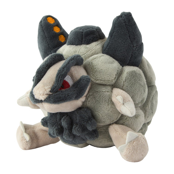 Pokemon Alola Geowaz Kuscheltier - 14 cm Plüschtier Golem