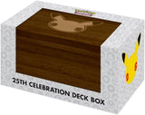 Pokémon 25th Anniversary Deck Box Karten Sammelkarten TCG